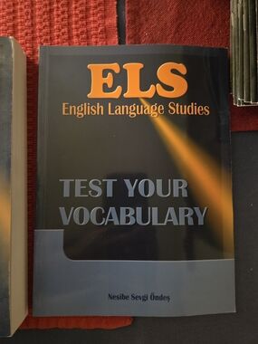 ELS English Language Studies Vocabulary Workbook Exam Prep Turkey w Answer Key